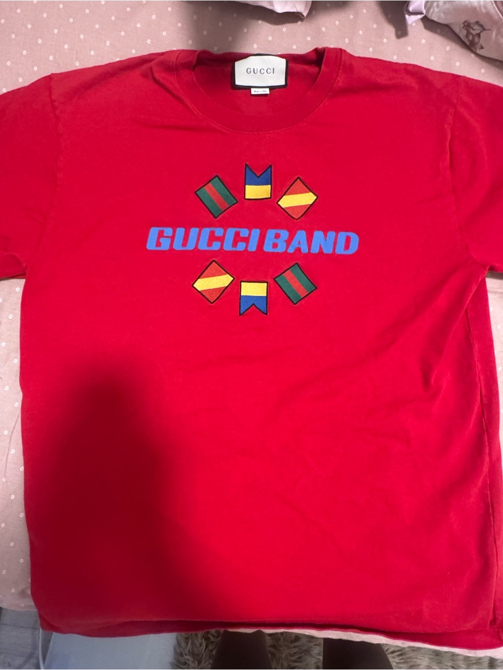 Gucci Band t-shirt Oversized fit XL